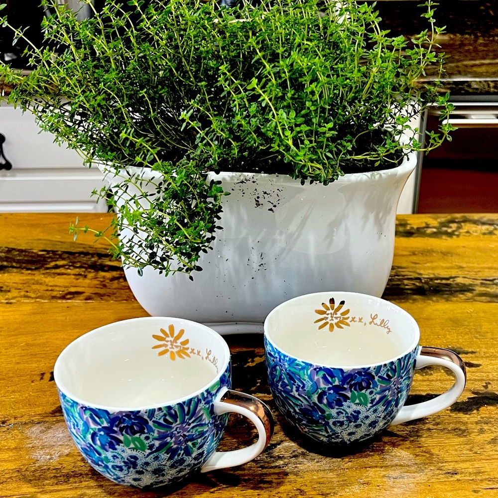 Set of Limited Edition Lilly Pulitzer Mugs
